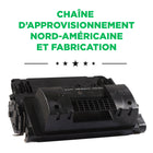 CIG - Cartouche de toner CF281X HP 81X remise à neuf - rendement élevé - noir- Garantie de 2 ans avec garantie de performance à 100 %