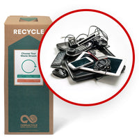 TerraCycle - Déchets Électroniques - Zero Waste Box- Grande-Veuillez nous envoyer déchet électronique ménager ou de bureau.
