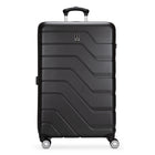 Travelpro - Odyssey 28 po Valise Rigide À Enregistrer de Grande Taille à Roulettes -  Noir-L’expansion conique résistante à la pointe ajoute jusqu’à 2 po de capacité d’emballage lorsque c’est nécessaire