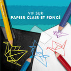 Prismacolor Crayons de couleur Scholar - paquet de 24-Corps solides résistants au bris