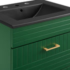 Modway - Daybreak 24" Vanette de salle de bain - Vert Noir-7