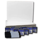 Flipside Products Tableau blanc effaçable à sec 23 x 30 cm + stylo + gomme pour élèves, lot de 12-Tableau blanc effaçable à sec économique, sans cadre, avec stylo et effaceur