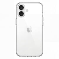 LBT - Iphone 16 - Gel Grip Silicone Étui - Clear-Ultra mince et léger