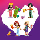 LEGO - Friends La maison de la famille de Liann-Les accessoires comprennent des fournitures artistiques, des planches à roulettes, des baguettes et bien d’autres choses encore