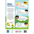 Mega Editions - Livre D'Activites Prematernelle 3-5 - 12,26 po L x 8,20 po l x 0,72 po H - Bleu - Français-Titre en bleu et multicolor, couverture rigide