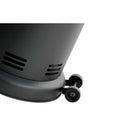 Shinerich - Chauffe-patio Inferno - noir mat-Système de brûleur efficace avec dispositif de coupure de flamme et interrupteur anti-basculement