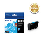 Epson - T202 Cartouche d'encre - Grande capacité - Cyan-Textes nets, encre à séchage rapide