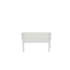 Backyard Lifestyles - Repose-pieds - Blanc-La beauté du bois sans l’entretien.