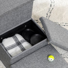 PawHut - Escalier pour chien avec boîtes de rangement et condo pour lits et canapés hauts - gris-Couleur : Gris clair 