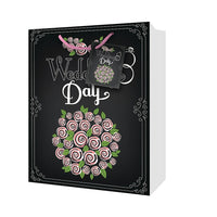 Grands sacs de mariage, bouquet de fleurs, 12/paquet-Bouquet de fleurs