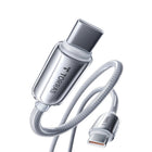 Torras - Câble de charge rapide USB-C Iceflow 60 W - 79 po - Blanc-Longueur: 2 m / 6,5 pi