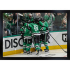 Dallas Stars Celebration 2025 Playoffs - Toile encadree - 31" x 22"-Impression sur toile de qualité supérieure avec bordures enveloppées