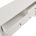 Modway - Emmeline 6 tiroirs festonnés Commode, Blanc-9
