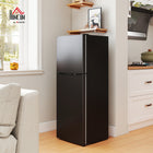 HOMCOM - Réfrigérateur mini 2 portes avec congélateur - 4,6 pi³ - noir-Alimenté par un compresseur haute efficacité R600a pour des performances optimales