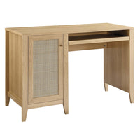 Modway - Soma 47" Bureau - Chêne-Bureau moderne