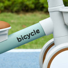 Qaba - Vélo d'équilibre pour bébé avec siège réglable - vert-Matériaux : Alliage d'aluminium, Polypropylène 