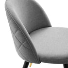 Modway - Cordial Chaises de salle à manger Ensemble de 2 - Gris clair-9
