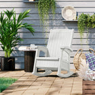 Suncast - Chaise berçante avec rangement - Cube de glace-Design unique avec rangement intégré de 7 gallons sous le siège.