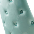 Modway - Adorn Touffe Performance Velvet Fauteuil d’appoint de salle à manger - Monnaie-8