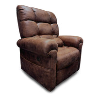 Journey - Fauteuil Perfect Sleep Deluxe 5 zones Miralux - chocolat-Le design du fauteuil releveur motorisé permet de s’asseoir, de se détendre, de s’incliner et de dormir dans un seul fauteuil