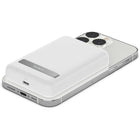 Belkin - Batterie externe magnétique sans fil 5k avec support - Blanc-Livré avec un support pliable en métal pour une utilisation pratique et mains libres de votre appareil pendant que vous le chargez