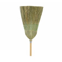 Globe - Balai à maïs robuste de ménage - 5 cordes-Lié avec 5 lignes de couture en polyester