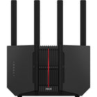 ASUS - Routeur extensible tri-bande WiFi 7 Smart AiMesh RT-BE92U BE9700 - Noir-WiFi 7 802.11be au-delà de la vitesse Les nouveaux canaux 320 MHz dans la bande 6 GHz et 4096-QAM augmentent considérablement la capacité et le débit du réseau, avec des vitesses allant jusqu'à 9 700 Mbps.