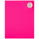 JAM Paper Sceaux autocollants ronds, 1 2/3 po dia., rose néon, 120/paquet-Taille : 1,66