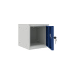Ceha Canada - Caisson-casier cubique OKK de 12 po - Porte bleue-CONCEPTION MODULAIRE : Trou pré-percés sur les côtés, le dessus et le dessous pour un boulonnage facile et l'expansion de vos unités de rangement