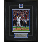 Frameworth - Vladimir Guerrero Jr, series eliminatoires ALCS 2025 epingle et plaque - photo encadree - 16 po l x 20 po H-Sous licence officielle de la MLB mettant en vedette Vladimir Guerrero Jr. lors des series eliminatoires ALCS 2025 - une reussite marquante dans l'histoire des Blue Jays