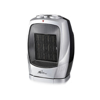Royal Sovereign - HCE-170 Chauffage céramique oscillant compact - Gris-Radiateur céramique oscillant portable