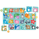 Banana Panda - Puzzle de taille super grande, correspondance de l'alphabet, 3 ans et plus-LES PETITS ENFANTS JOUENT ET APPRENNENT AVEC CE PUZZLE - assembler le puzzle entraîne la perception, la créativité, la concentration et la mémoire visuelle