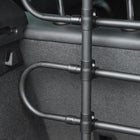 PawHut - Barrière de voiture pour chien, clôture réglable pour VUS - noir-Conception universelle qui se déplace facilement d'un véhicule à l'autre 