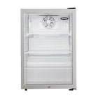 Danby - 2.6 cu. Réfrigérateur compact à porte vitrée - platine-Vidange du dégivrage