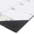 Blueline - 2027 Calendrier sous-main mensuel DuraGlobe - 22 po x 17 po - bilingue-Support en carton renforcé