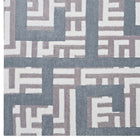 Modway - Nahia Labyrinthe géométrique Tapis de 5 pi l x 8 pi L - Ivoire gris clair et bleu ciel-Microfibre 100% polyester