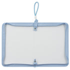 Merangue - Classeur extensible Fashion - Bleu-La fermeture éclair protège les documents