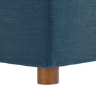 Modway - Commix Duvet Rempli Trop Rempli Ottoman - Azure-8