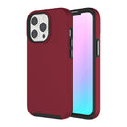 AXS - PROTech coque anti-choc avec bordures surelevees et une durabilite militaire pour Apple iPhone 13 Pro Max,Bourgogne-Durabilite de grade militaire (excedes MIL-STD-810)