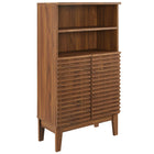 Modway - Render Autonome Armoire de rangement de salle de bain in Noyer-Conception autonome