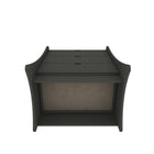 Manhattan Comfort - commode et table de chevet Coney style milieu du siècle moderne - gris - ensemble de 2-22,44 po L x 27,55 po l x 34,25 po H