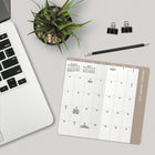 DateWorks - Planificateur de poche mensuel 2026-2027 - 3,5 po x 6,5 po - Chiots - Bilingue-7