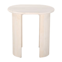 Zuo - Risan Table d’appoint - Naturel-Bois de manguier blanchi apportant texture et chaleur naturelle