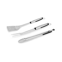 Kenmore - Ensemble d’outils pour barbecue - 3 pièces-L’ensemble comprend une spatule ajourée, une fourchette et des pinces.