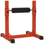 Soozier - Support bulgare pour fente, rouge-Peut vous aider à faire des squats sur une jambe, des pompes, des ponts fessiers et des planches à la maison