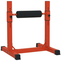 Soozier - Support bulgare pour fente, rouge-Peut vous aider à faire des squats sur une jambe, des pompes, des ponts fessiers et des planches à la maison