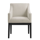 Modway - Alton Tissu tapis Fauteuil à manger - Noir de sel-7