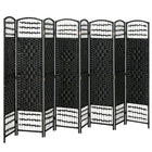 HOMCOM - Séparateur de pièce autoportant 4 panneaux avec étagères pour chambre - gris-Divise instantanément votre espace pour créer intimité et une atmosphère calme et concentrée 

