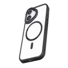 Evry - Coque Shyne compatible MagSafe pour iPhone 16 - Noir-Compatible avec la recharge sans fil et MagSafe