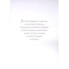 Mill Brook Studio - Cartes de souhaits Noël / Enveloppes - 5-3/8 po x 7-3/4 po - À Quelqu'un de Spécial: Couronne argentée et baies - Paquet de 18-Imprimées sur un papier de qualité non couché